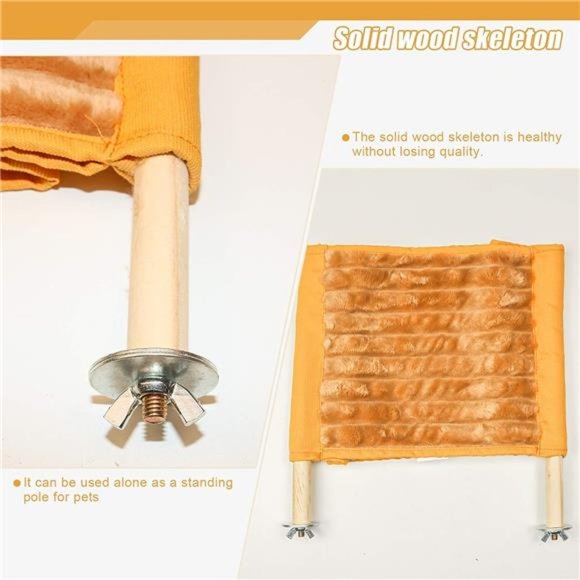 Bird Nest House Winter Warm Parrot House Bed Hammock Tent Toy Bird Cage Perch - Picture 5 of 8